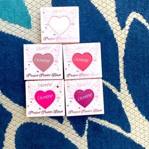 Colorpop heart blush set! Brand new!!